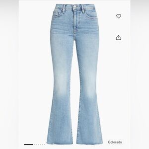 Frame flared jeans